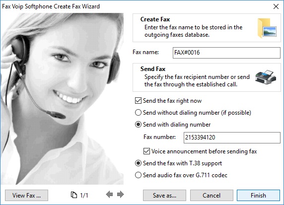 Create a Fax