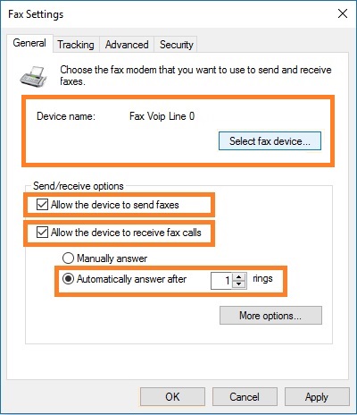 Configure Fax and Scan